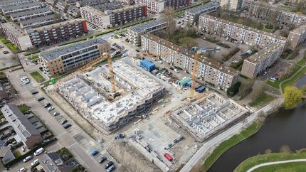 Luchtfoto Hoornes Noodoost Katwijk