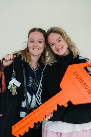 Friends ontvangen hun sleutel